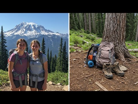 Twins Girls vanished form mount Rainier, 5 years later Ranger this beside a tree