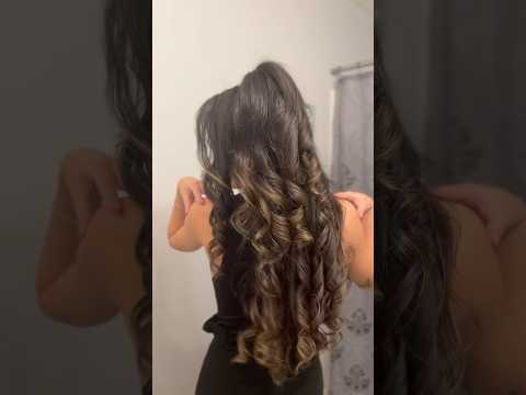 Must-try Holiday Hairstyle😍🎄 #holiday #cutehairstyle #longhairstyle
