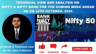 Technical View and Analysis on Nifty & Nifty Bank for the coming week ahead | By Jatin D Sharma