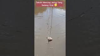 Mancing Jaring Nila pakai Pelampung Besar Sensasinya Mantab‼️