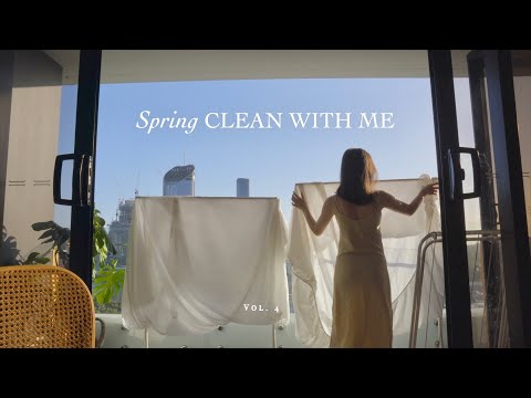 Deep clean with me 🧺 | Bathroom, carpet, windows, and more | Spring cleaning motivation