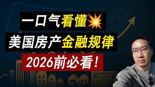 一口气看懂：美国250年房产金融规律：房产税会取消吗？入门自住房还建吗？房产绑定加密货币，2026前必看！贷款利率 | 美国房价 | 美国房产 | 美国买房 | 房价走势 | 李文勍Richard