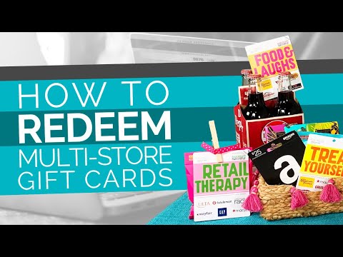 How to Redeem Multi-Store Gift Cards from Giftcards.com