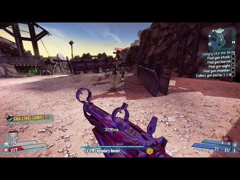 Borderlands 2: Legendary Drop from Skag Pile