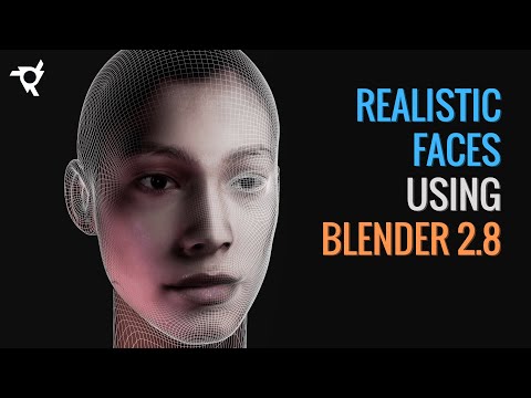 How to make FACES in Blender 2.8 | Keentools FaceBuilder for Blender