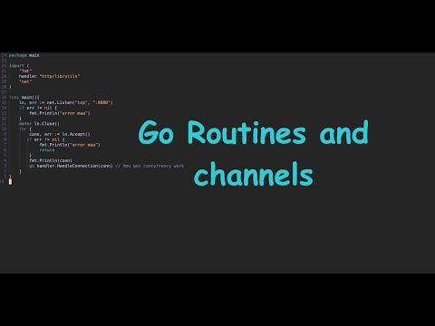 Exploring Go routines and Channels