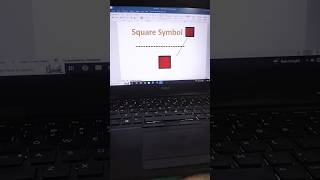 Square symbol trick| msword shortcut key square symbol in hindi| Square trick #msword#shortcutkeys