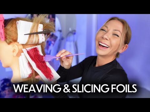 weaving & slicing in foils | 2024