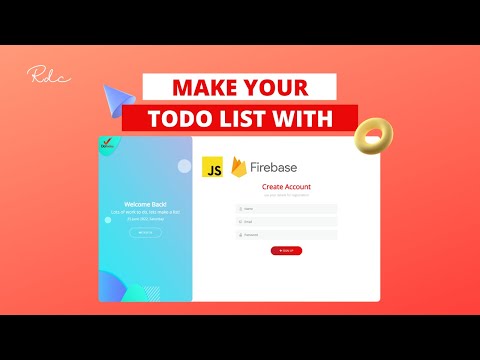 ToDo App using JavaScript with Firebase Realtime Database