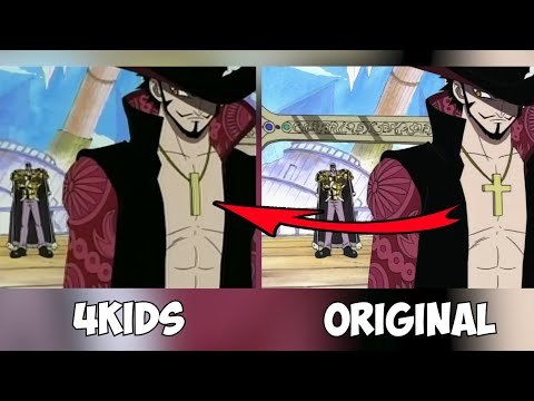 One Piece censorship comparison