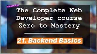 21. Backend Basics