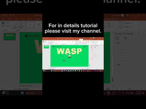 PowerPoint 3D Animated Slide #powerpoint #tutorial #3d #3d_slide #shorts
