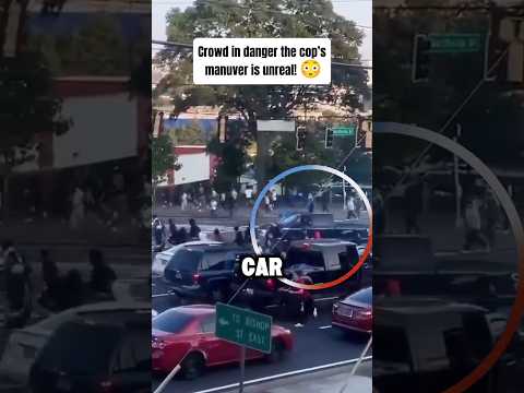 Car Thief Tried to Escape… But This Cop Stopped Him and save the day 🚓👮‍♂️ #shorts