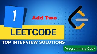 #1 Add Two || Leetcode Top Interview Solutions in javascript || Hindi and English