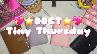 💖⭐️DDCT and Tiny Thursday ⭐️💖 #savingchallenge #savingmoney  