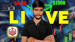 Quotex Live Trading 🔴 | Free Learning Session | Binary trading with Price Action in HINDI