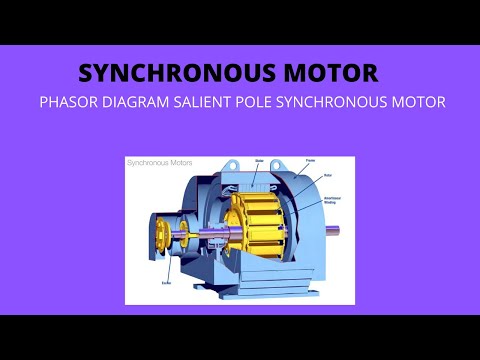 #06 PHASOR DIAGRAM SALIENT POLE SYNCHRONOUS MOTOR