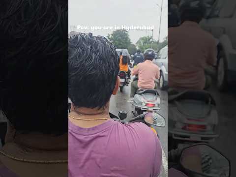 Hyderabad scenes after 10 minutes of rain