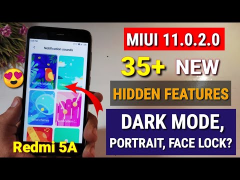 Redmi 5A Miui 11.0.2.0 new update | Top 30 features, New sounds, Dark mode ? Redmi 5a Miui 11 update