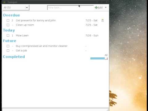 Tasque A Linux Program
