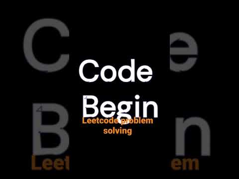 Leetcode problem solving #leetcode #golang #reels #shorts #python #tiktok