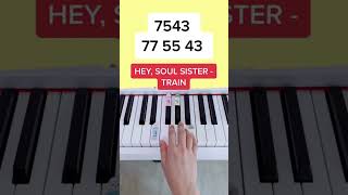 Hey, Soul Sister - Train (Piano Tutorial) #heysoulsister #train #easypianotutorial #pianobeginner