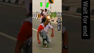 wow girls_relation😱😊#skating stunt viral# short road on #public relation# viral video#plz support me