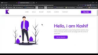 Designing A Beautiful Portfolio Using HTML CSS Class 09 Part1