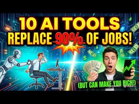 10 AI Tools That Will Replace 90% of Jobs (But Can Make YOU Rich)