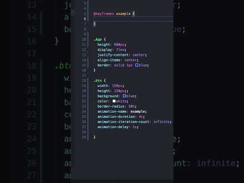 CSS Animations in 60 Seconds🔥🔥 |  #css #html #web #development #cssanimation  #cssanimations