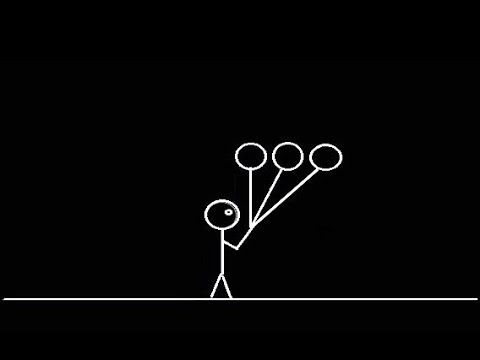 WALKING BALLOON MAN IN C++ (COMPUTER GRAPHICS)