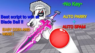 Best script Blade Ball 2025| auto parry + auto spam 