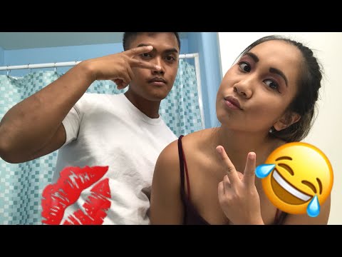 The Hubby does my Makeup