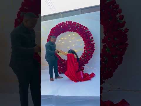 he proposed😍 & she said yes 🥰 #couple #viral #nigerianweddingvlogs please don't forget to subscribe❤