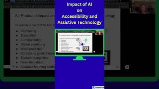 Impact of AI #assistivetechnology #accessibility #tech #assistivetech #inclusivetech #ai
