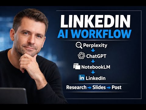 How I Create High-Impact LinkedIn Posts Using AI (Step-by-Step Workflow)