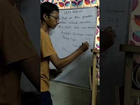 LET'S SOLVE!! HCF of NUMBERS