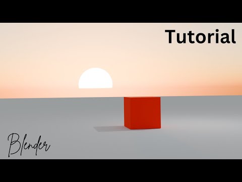 Create a Sky with ONLY 1 Node in Blender ( Secret Exposed )
