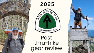 Post Appalachian Trail thru-hike gear review and changes. #appalachiantrail2025 