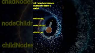 "DOM Traversal Masterclass: Test Your Skills with 50 MCQs!" #software #hcl #DOM #javascript #html 44