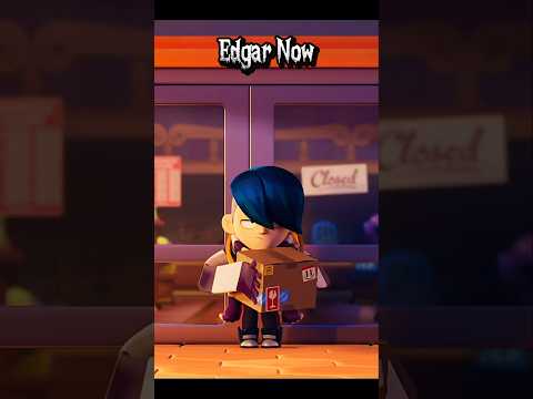 Edgar Now😪vs Edgar Then😈 #brawlstars #bs #gaming #supercell #brawl #shorts