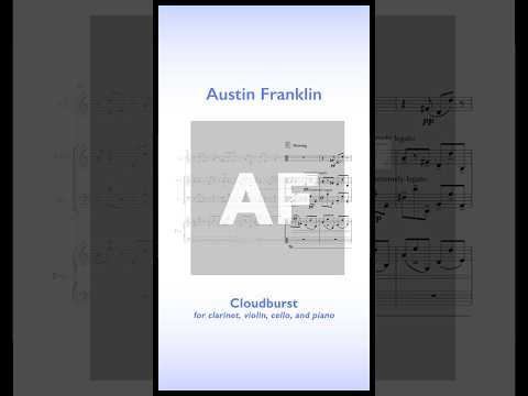 Cloudburst | Austin Franklin [Score Excerpt]