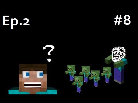"Min Minecraft dagbok"Ep2,Del8 - Fuc*ing zombie child!? - (Svenska)