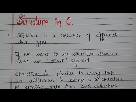 Structure in C| C Structure full Hindi explanation|C for Beginners #startcoding #coding #programming
