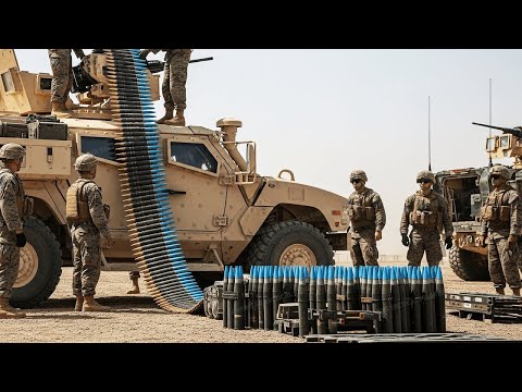 Finally U.S. Marines Fire  50 Cal M2A1 Heavy Machine Gun