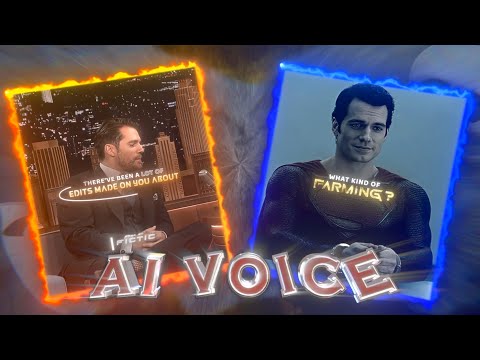 AI Voice For Your Edits
