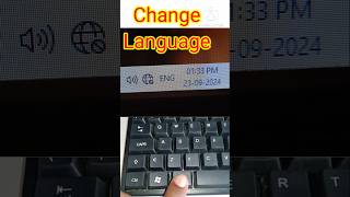 Change Language in Windows 10 shortcut key | #computertricks | #tricke | Windows 10 tricks and tips