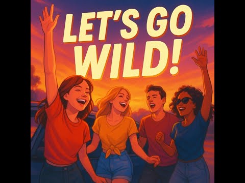 🎉 Let’s Go Wild |  Official Lyric Video  🎶