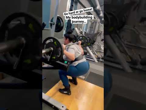 Go hard or go home #bodypositivity #bodybuilding #myfitnessjourney #gymlife #weightloss