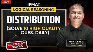 IPMAT Daily Practice Series by iQuanta | Logical Reasoning | Distribution